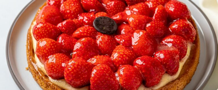 tarte fraise avec nappage 1600.600