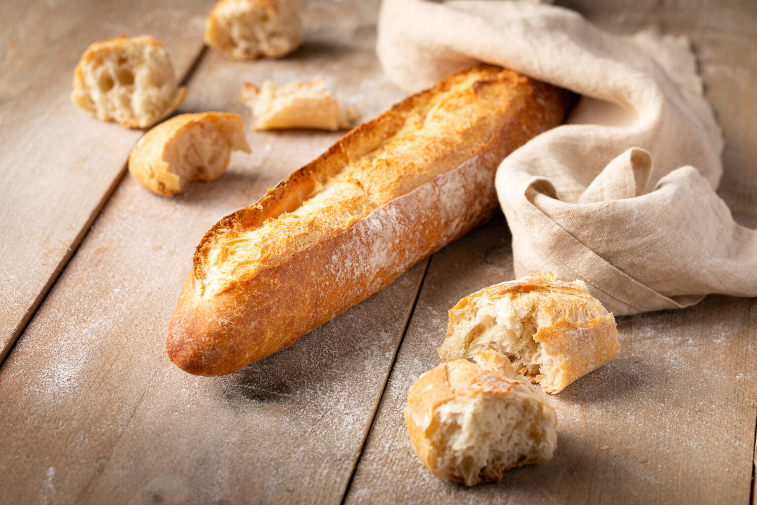 Baguette de Tradition (process direct) avec FermenSon Corsé 